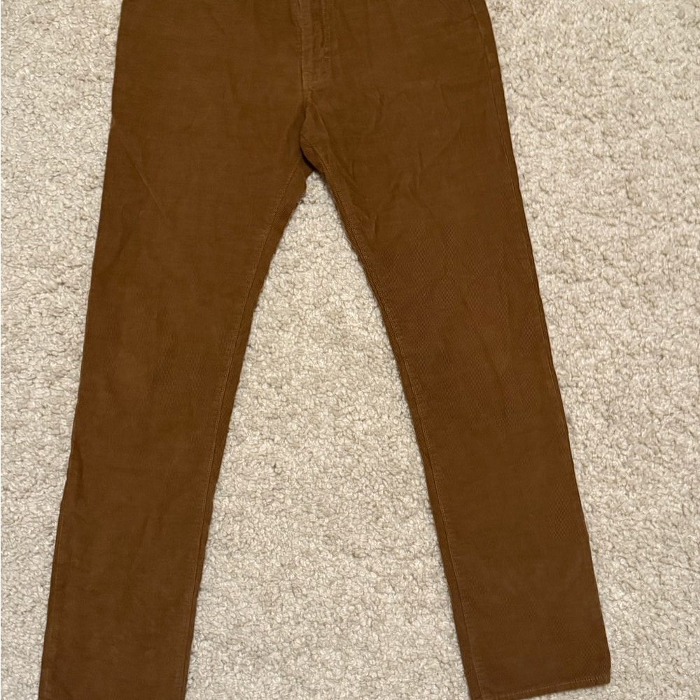 Brown J Crew Corduroy Pants